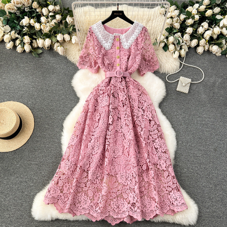 Embroidery Lace Dress