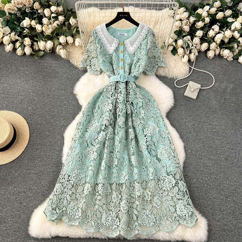 Embroidery Lace Dress